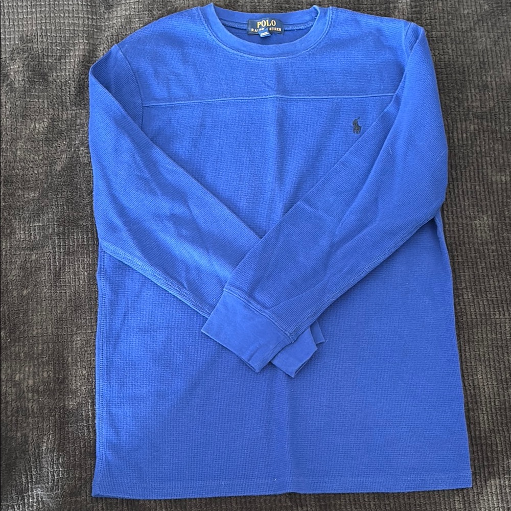 Polo Ralph Lauren Blue Long Sleeve Shirt